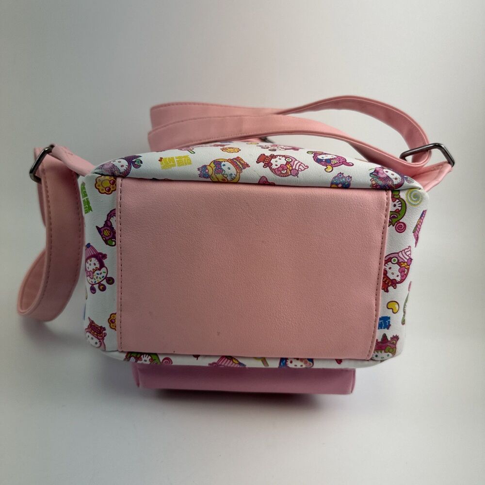 Loungefly Sanrio Hello Kitty Monster Costumes Mini Backpack Pink Faux Leather - Picture 6 of 16